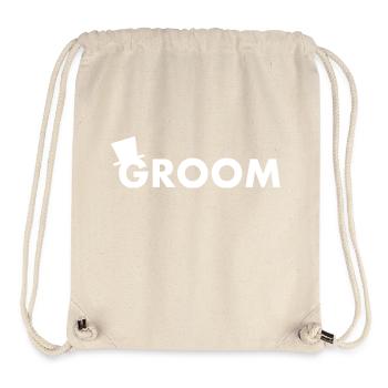 Groom - Stanley/Stella recycelter Gym Bag - Naturweiß - Vorne