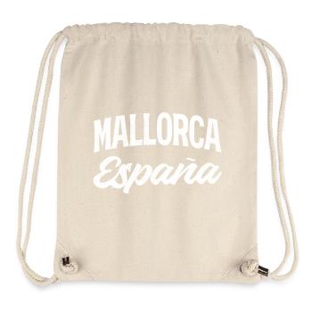 Mallorca Spain Retro Flair - Stanley/Stella Recycled Gym Bag - natural - Front