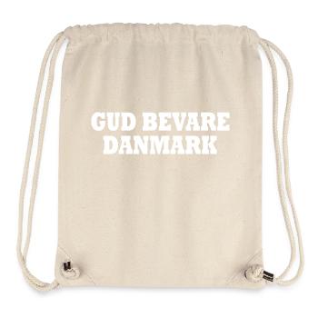 Gud bevare danmark - Stanley/Stella Recycled Gym Bag - natural - Front