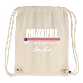 Philadelphia - Stanley/Stella recycelter Gym Bag - Naturweiß - Vorne