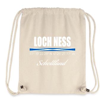 Loch Ness - Stanley/Stella recycelter Gym Bag - Naturweiß - Vorne