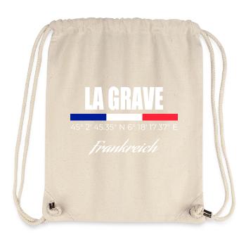 La Grave - Stanley/Stella recycelter Gym Bag - Naturweiß - Vorne