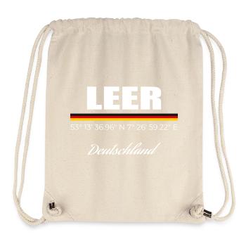 Leer - Stanley/Stella recycelter Gym Bag - Naturweiß - Vorne