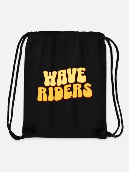 Surf Surfen Surfer - Stanley/Stella recycelter Gym Bag - Schwarz