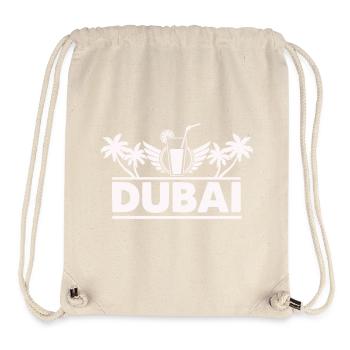 Logo de la boisson de Dubai Palm Trees - Sac à cordon recyclé Stanley/Stella - blanc naturel - Devant