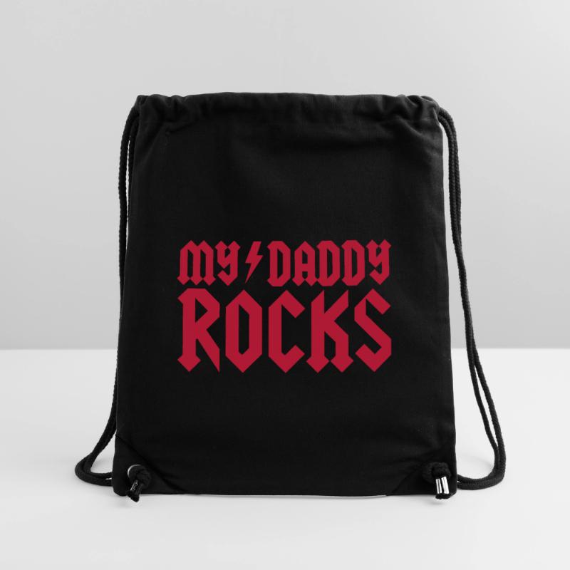 My daddy rocks Stanley/Stella recycelter Gym Bag