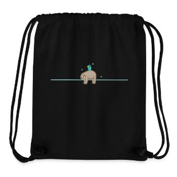 Sleep (part 2) - Stanley/Stella Recycled Gym Bag - black - Front