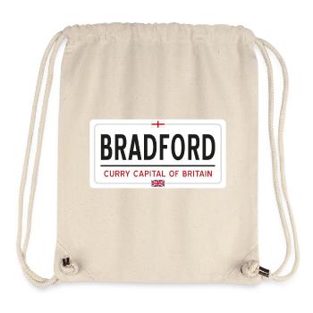 Bradford town sign - Stanley/Stella Recycled Gym Bag - natural - Front