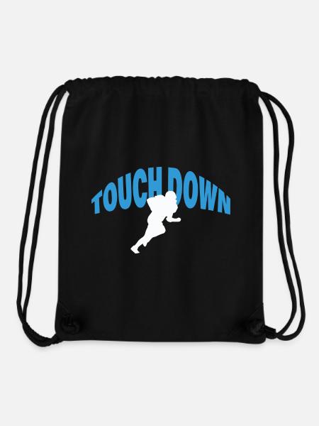 TOUCH DOWN - Stanley/Stella recycelter Gym Bag - Schwarz
