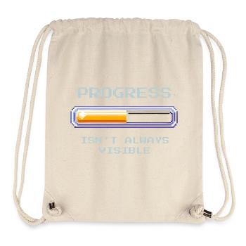 Invisible Progress | Social Work - Stanley/Stella Recycled Gym Bag - natural - Front