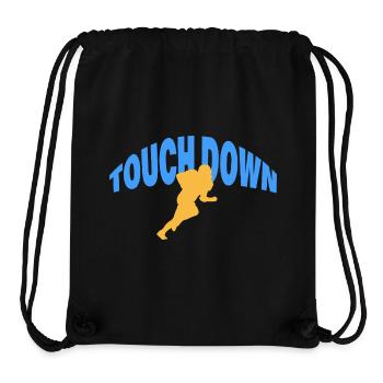 Touch Down - Stanley/Stella Recycled Gym Bag - black - Front