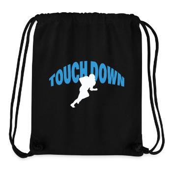 Touch Down - Stanley/Stella Recycled Gym Bag - black - Front