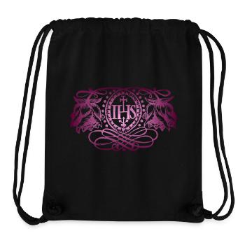 IHS, Jesus Christus, antike Illustration, Hoffnung - Stanley/Stella recycelter Gym Bag - Schwarz - Vorne