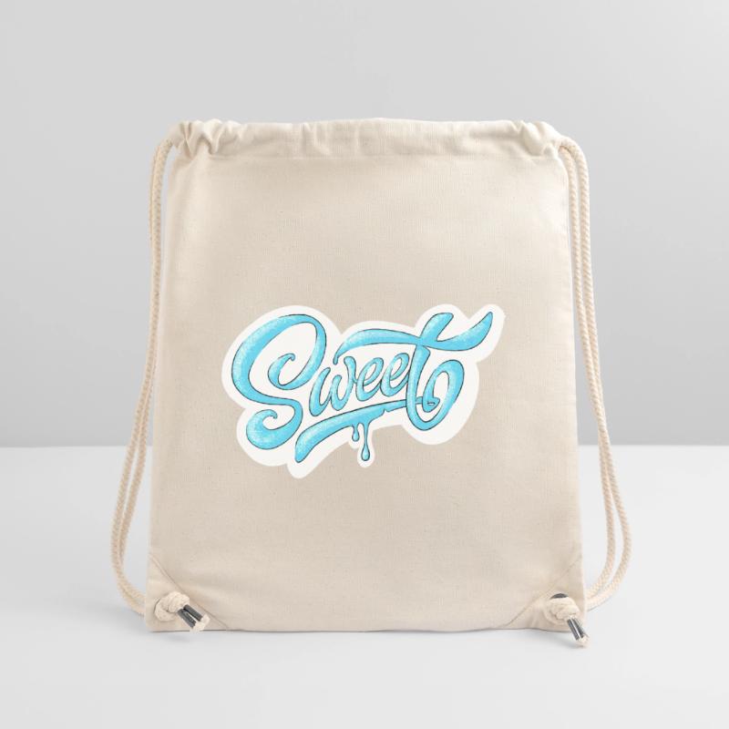 Cold Sweet Script Design Stanley/Stella Recycled Gym Bag