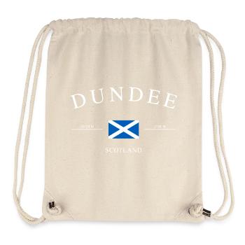 Dundee Scotland – Holiday Souvenir & Gift - Stanley/Stella Recycled Gym Bag - natural - Front
