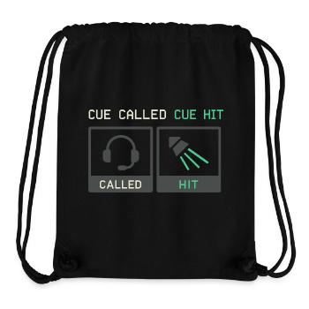 Theatre Technology Crew Stage Technician Sound - Stanley/Stella Recycled Gym Bag - black - Front