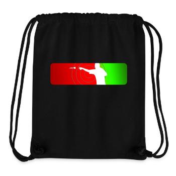 Darts sports - Stanley/Stella Recycled Gym Bag - black - Front