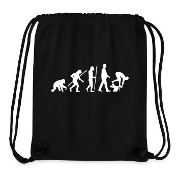 evolution_schwimmer_102012_a_1c - Stanley/Stella recycelter Gym Bag - Schwarz - Vorne