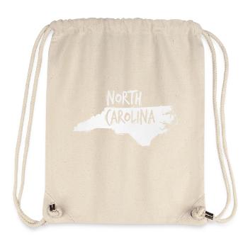 North Carolina - Stanley/Stella recycelter Gym Bag - Naturweiß - Vorne