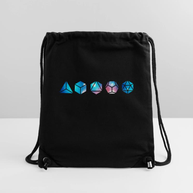 Platonische Körper, Bausteine des Lebens, Elemente Stanley/Stella recycelter Gym Bag