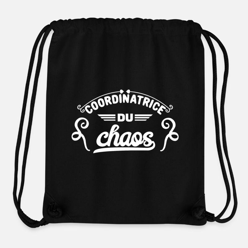 Chaos Coordinator - Stanley/Stella Recycled Gym Bag - black