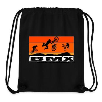 Vélo BMX - Sac à cordon recyclé Stanley/Stella - noir - Devant