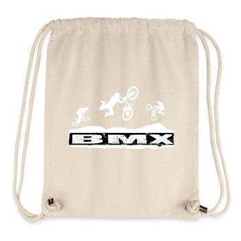 Vélo BMX - Sac à cordon recyclé Stanley/Stella - blanc naturel - Devant