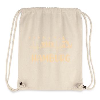 Norddeich MOIN Wattenmeer Nordsee Urlaub - Stanley/Stella recycelter Gym Bag - Naturweiß - Vorne