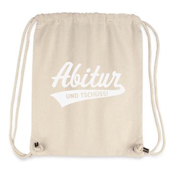 Abitur – Und Tschüss! (Schulabschluss / White) - Stanley/Stella recycelter Gym Bag - Naturweiß - Vorne