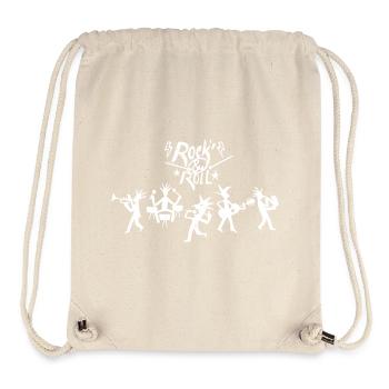 Rock 'N' Roll Band - Stanley/Stella Recycled Gym Bag - natural - Front