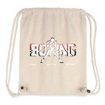 Boxing boxen Logo - Stanley/Stella Recycled Gym Bag - natural - Front