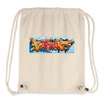 Bigup Graffiti Piece Streetart Style - Stanley/Stella Recycled Gym Bag - natural - Front