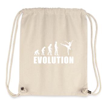 EVOLUTION BALLETT Balletttänzerin Geschenk - Stanley/Stella recycelter Gym Bag - Naturweiß - Vorne