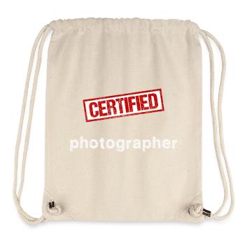 Photograph - Stanley/Stella recycelter Gym Bag - Naturweiß - Vorne