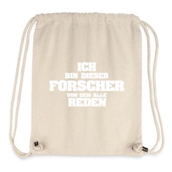 Beruf Forscher - Stanley/Stella recycelter Gym Bag - Naturweiß - Vorne