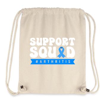 Arthritis Rheuma - Stanley/Stella recycelter Gym Bag - Naturweiß - Vorne