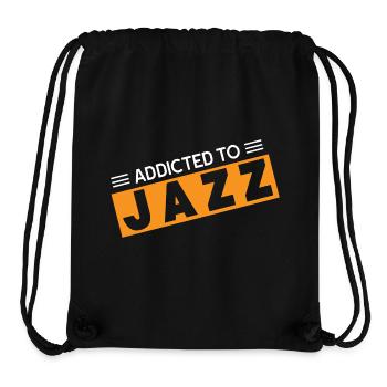 Addicted to Jazz - Stanley/Stella Recycled Gym Bag - black - Front