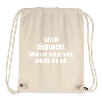 Dispatcher Saying: It's getting tight Operational Logistics - Stanley/Stella Recycled Gym Bag - natural - Front