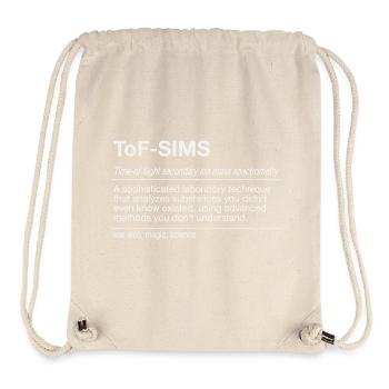 ToF-SIMS Ion Mass Spectrometry - Stanley/Stella Recycled Gym Bag - natural - Front