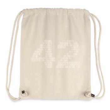 42 - The Hitchhiker's Guide to the Galaxy - Stanley/Stella Recycled Gym Bag - natural - Front