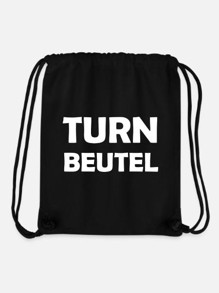Turnbeutel - Stanley/Stella recycelter Gym Bag - Schwarz