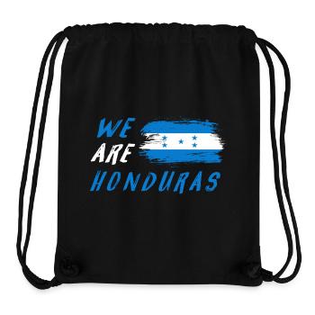 Wir sind Honduras - Stanley/Stella recycelter Gym Bag - Schwarz - Vorne