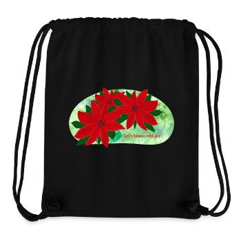 Christstern - Stanley/Stella recycelter Gym Bag - Schwarz - Vorne