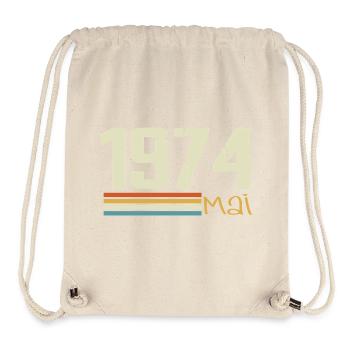 May 1974 - Stanley/Stella Recycled Gym Bag - natural - Front