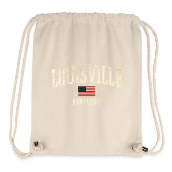 Louisville Kentucky Vintage Arch - Stanley/Stella recycelter Gym Bag - Naturweiß - Vorne