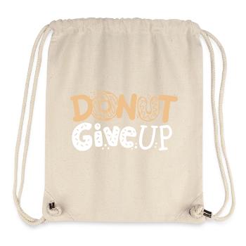Donut Motivations-Donut - Stanley/Stella recycelter Gym Bag - Naturweiß - Vorne
