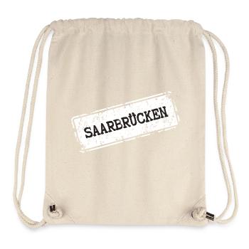 Saarbrücken City Logo Design - Stanley/Stella Recycled Gym Bag - natural - Front