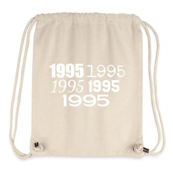 1995 - Stanley/Stella recycelter Gym Bag - Naturweiß - Vorne