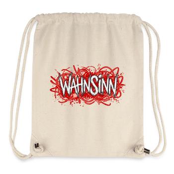 Wahnsinn Graffiti Chaos - Stanley/Stella recycelter Gym Bag - Naturweiß - Vorne