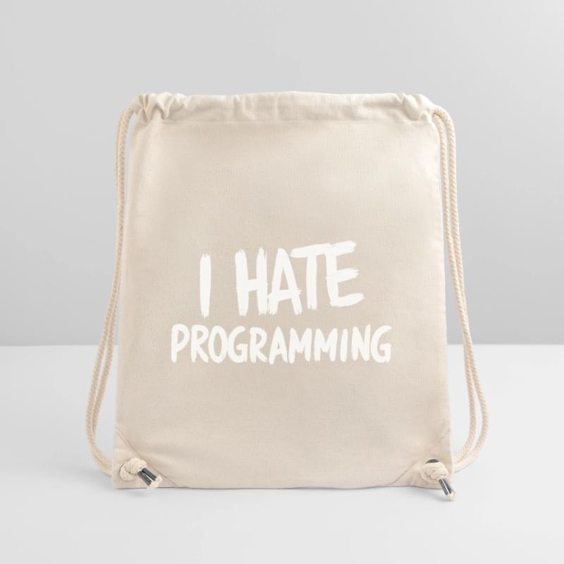 Ich hasse Programmieren, spaßiger PC-CPU-Programmierer Stanley/Stella recycelter Gym Bag